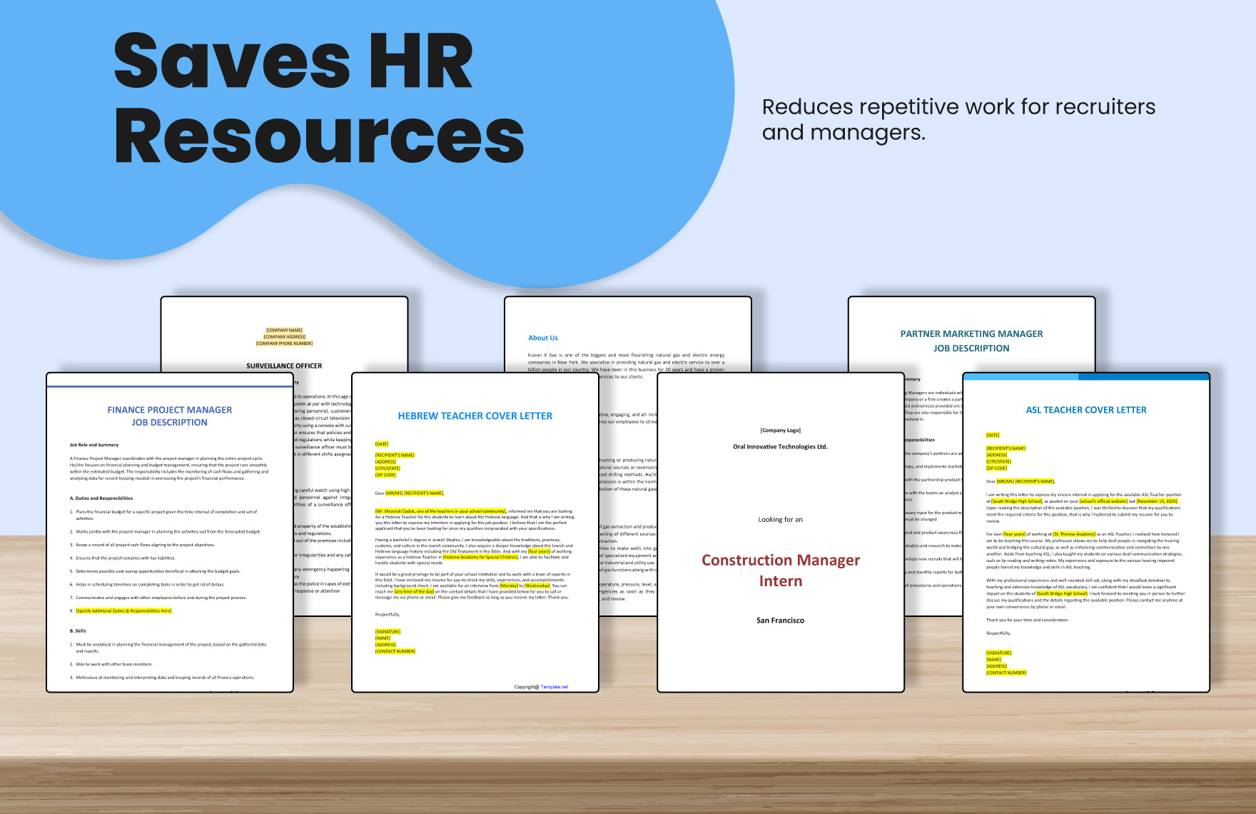 50+ Ultimate HR Job Description Template Bundle