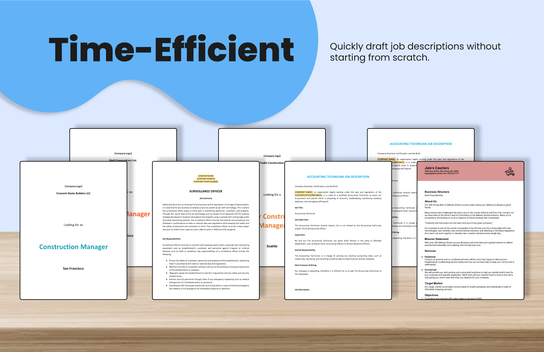 50+ Ultimate HR Job Description Template Bundle