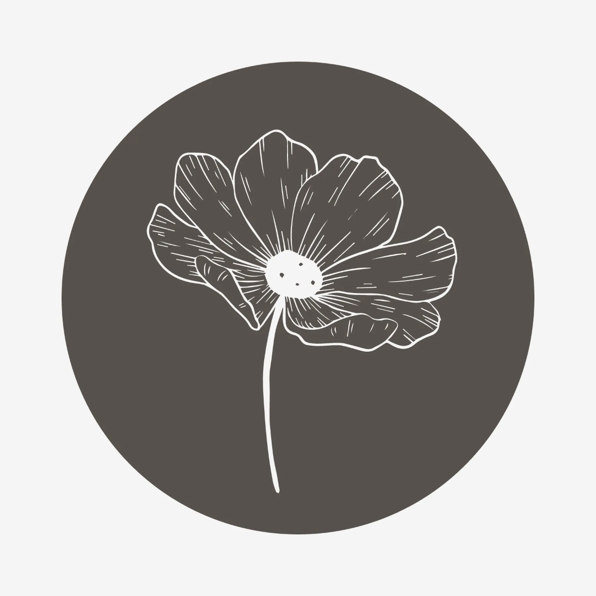 Free Neutral Instagram Highlight Cover Template to Edit Online