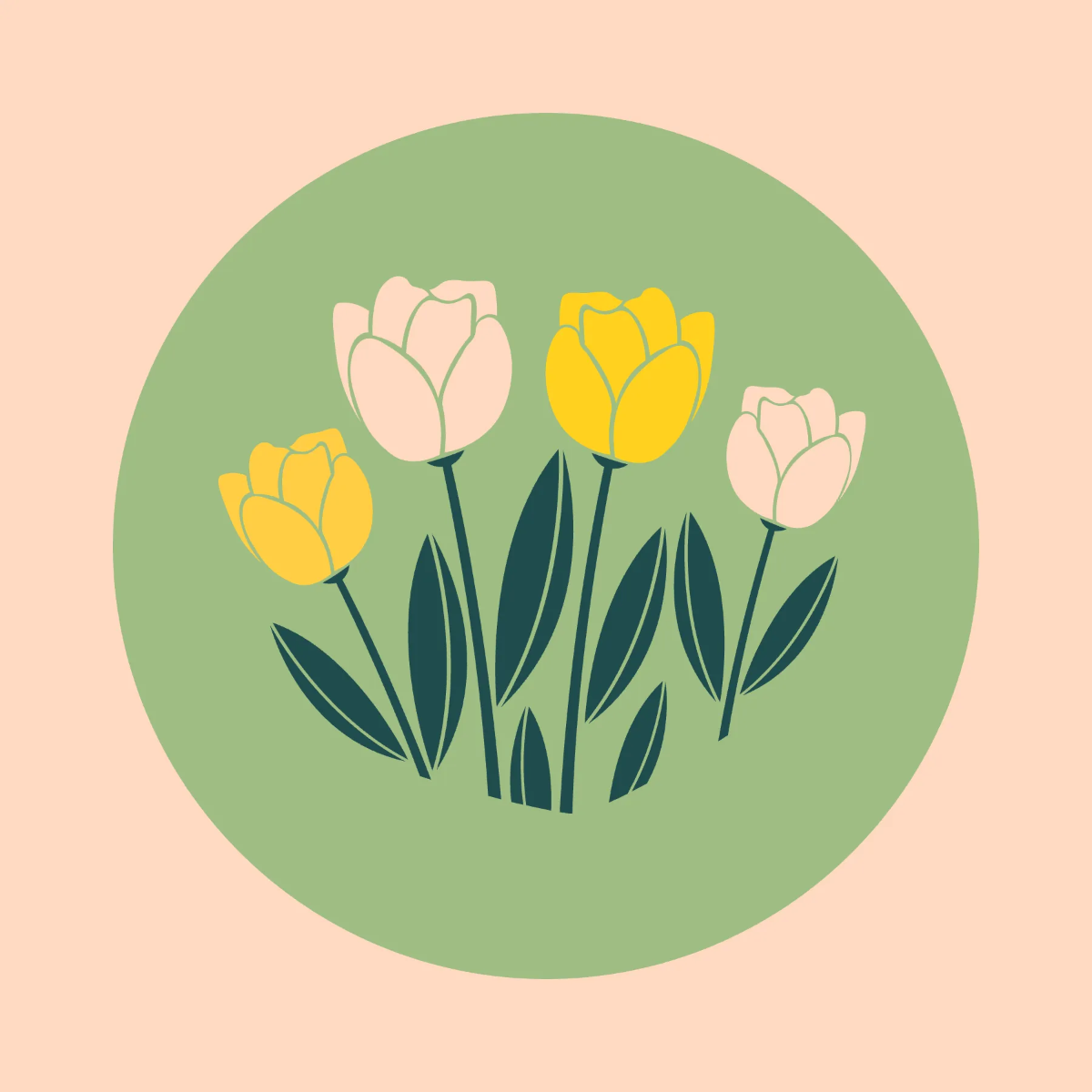 Free Floral Instagram Highlight Cover Template to Edit Online