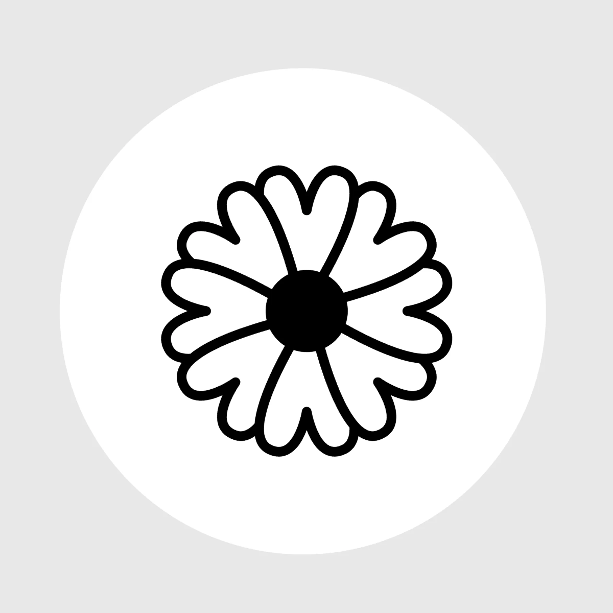 Free Black and White Instagram Highlight Cover Template to Edit Online