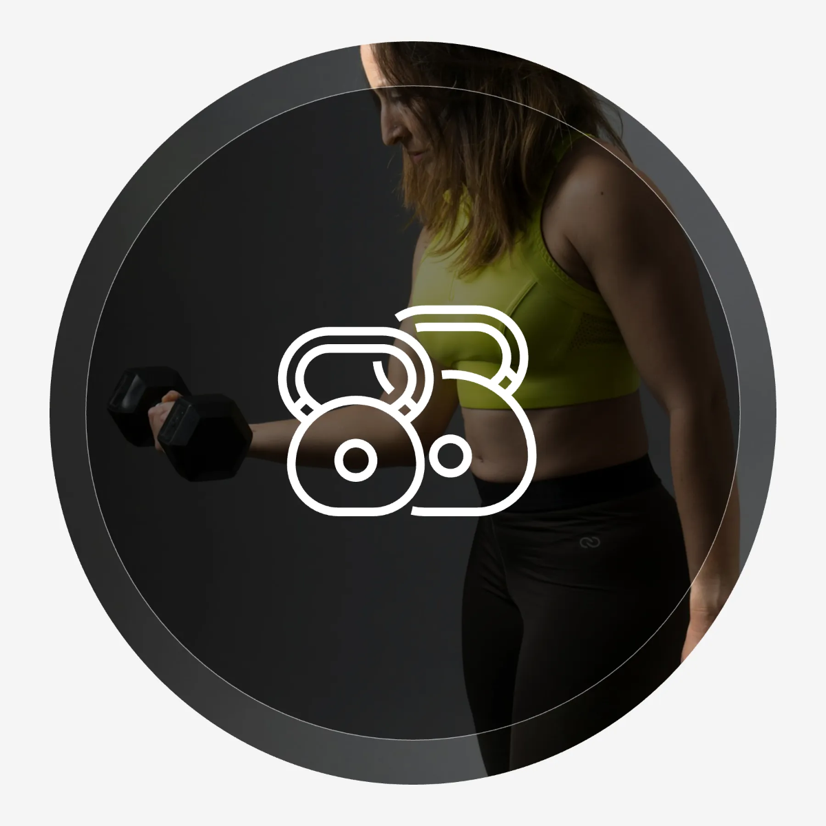 Free Fitness Instagram Highlight Cover Template to Edit Online