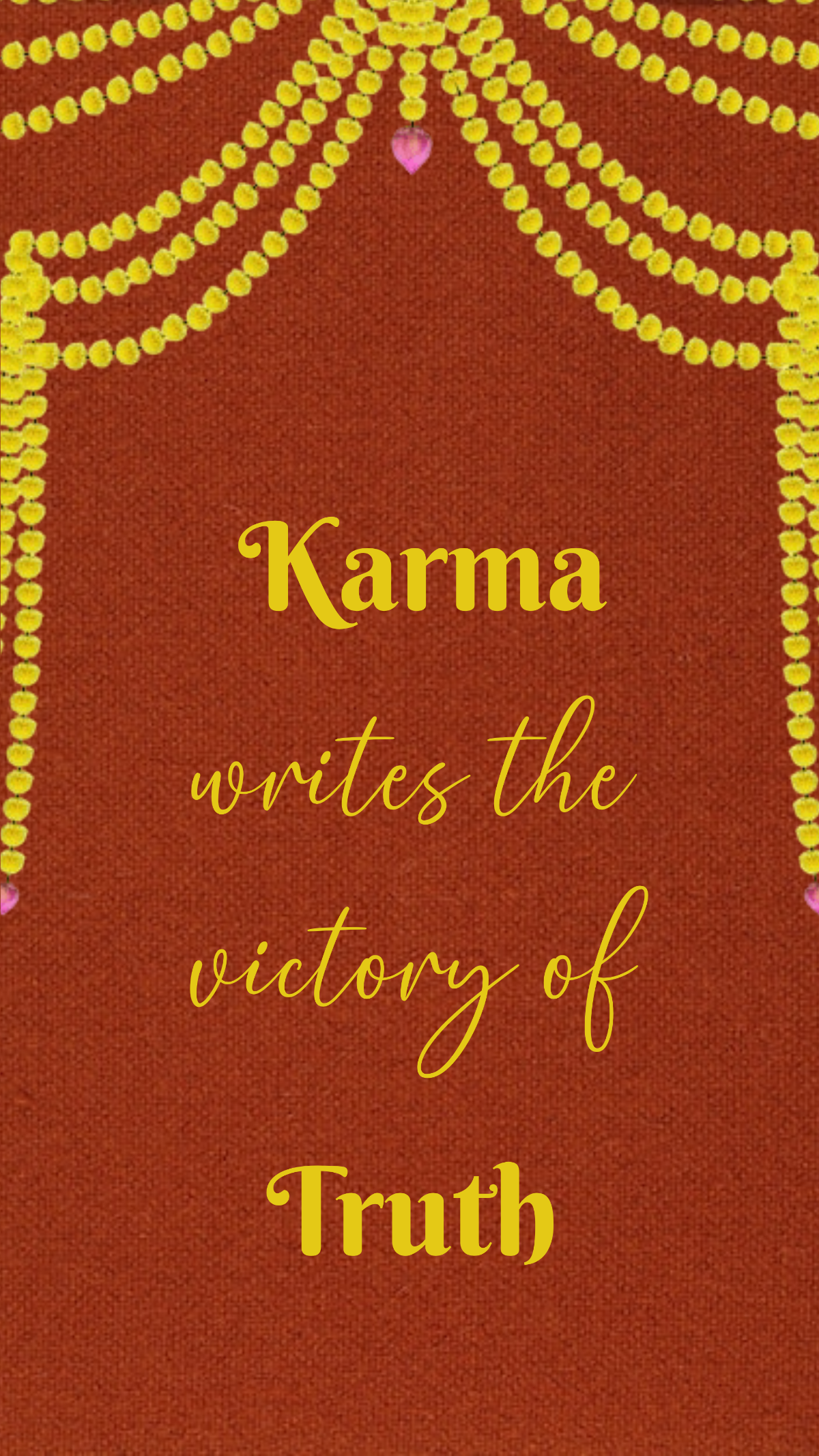 Free Dussehra Karma Quotes Template to Edit Online