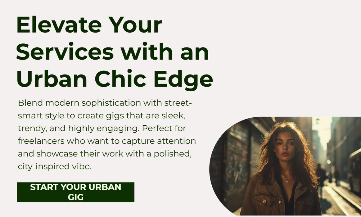 Urban Chic Fiverr Gig Template