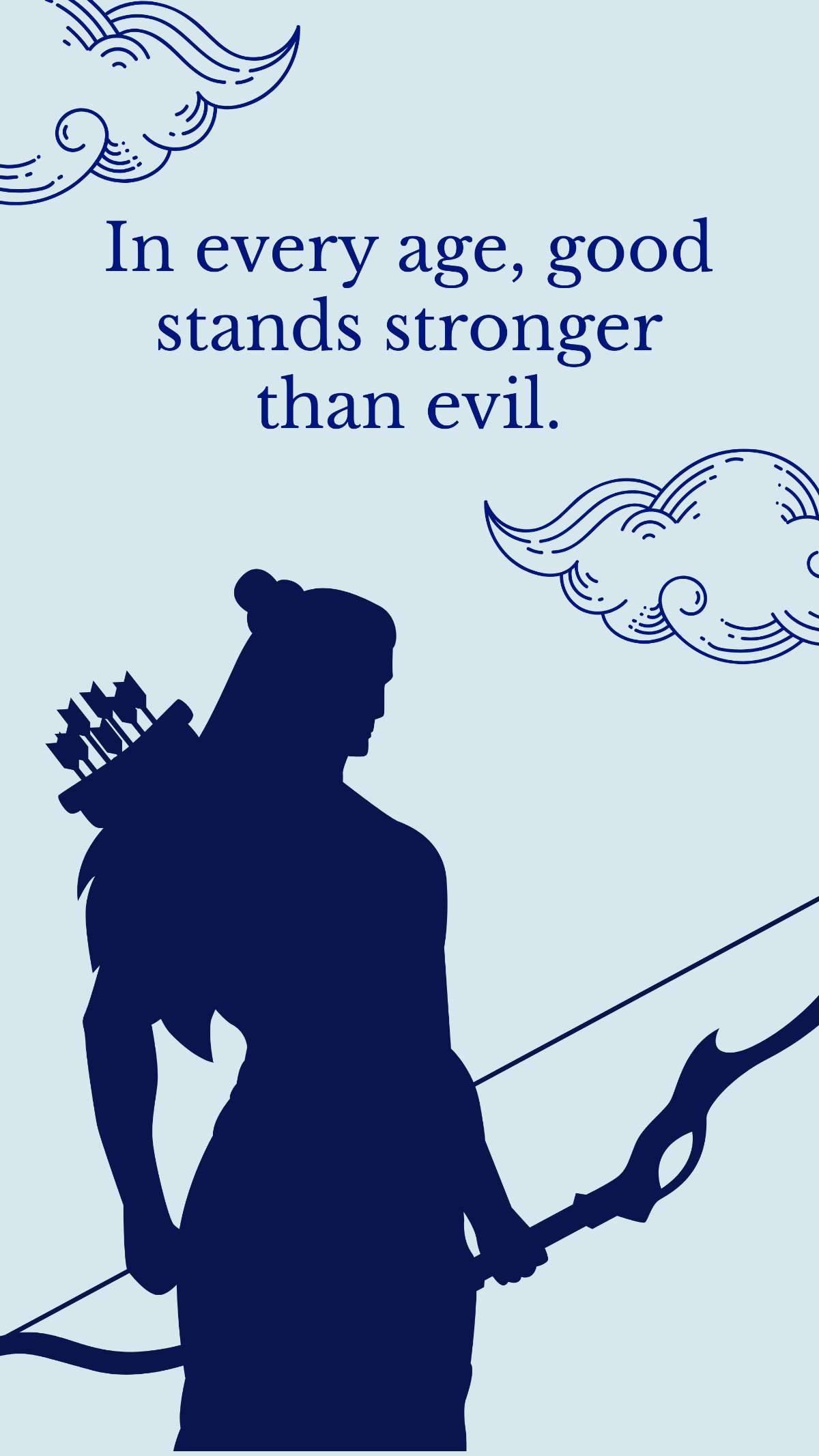 Free Modern Dussehra Puja Quotes Template to Edit Online