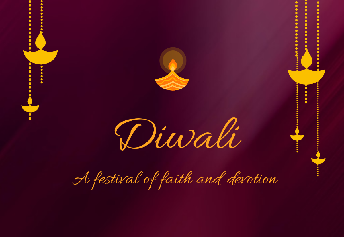 Blank Religious Diwali