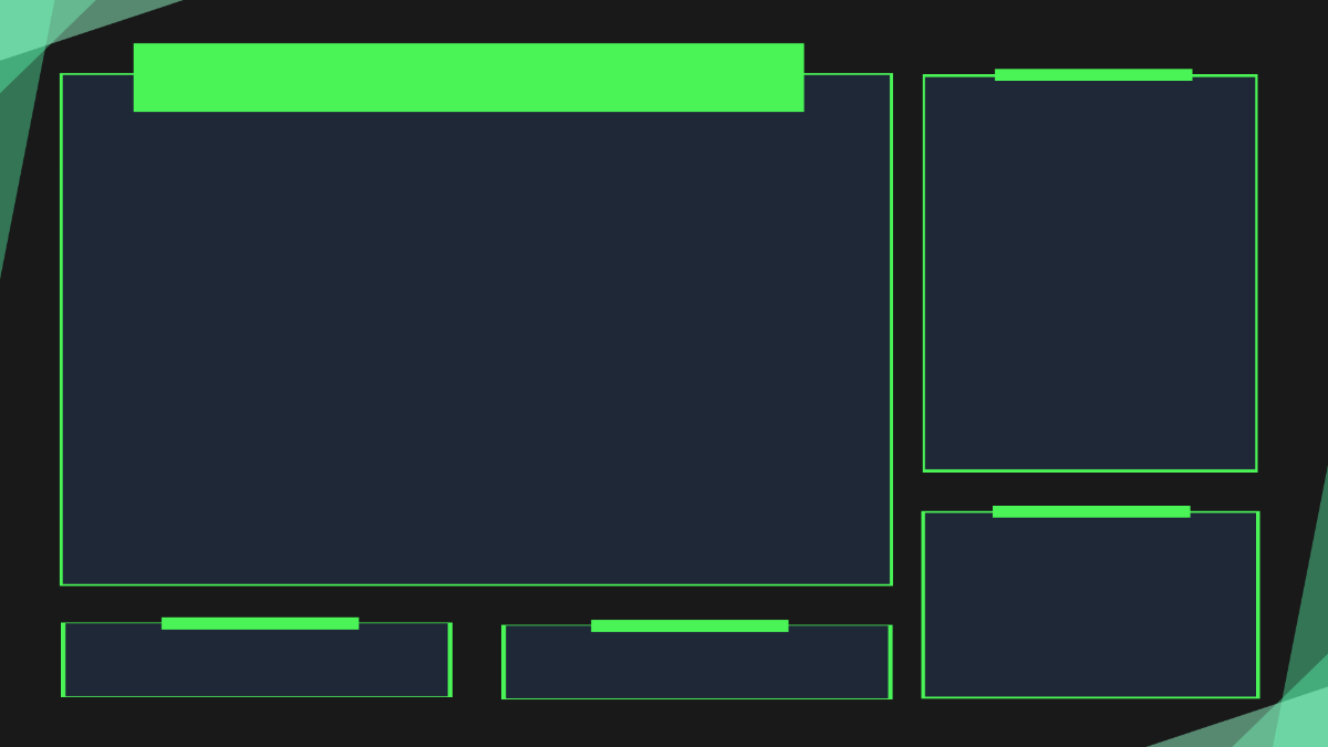 Free Twitch Stream Background Overlay Template to Edit Online