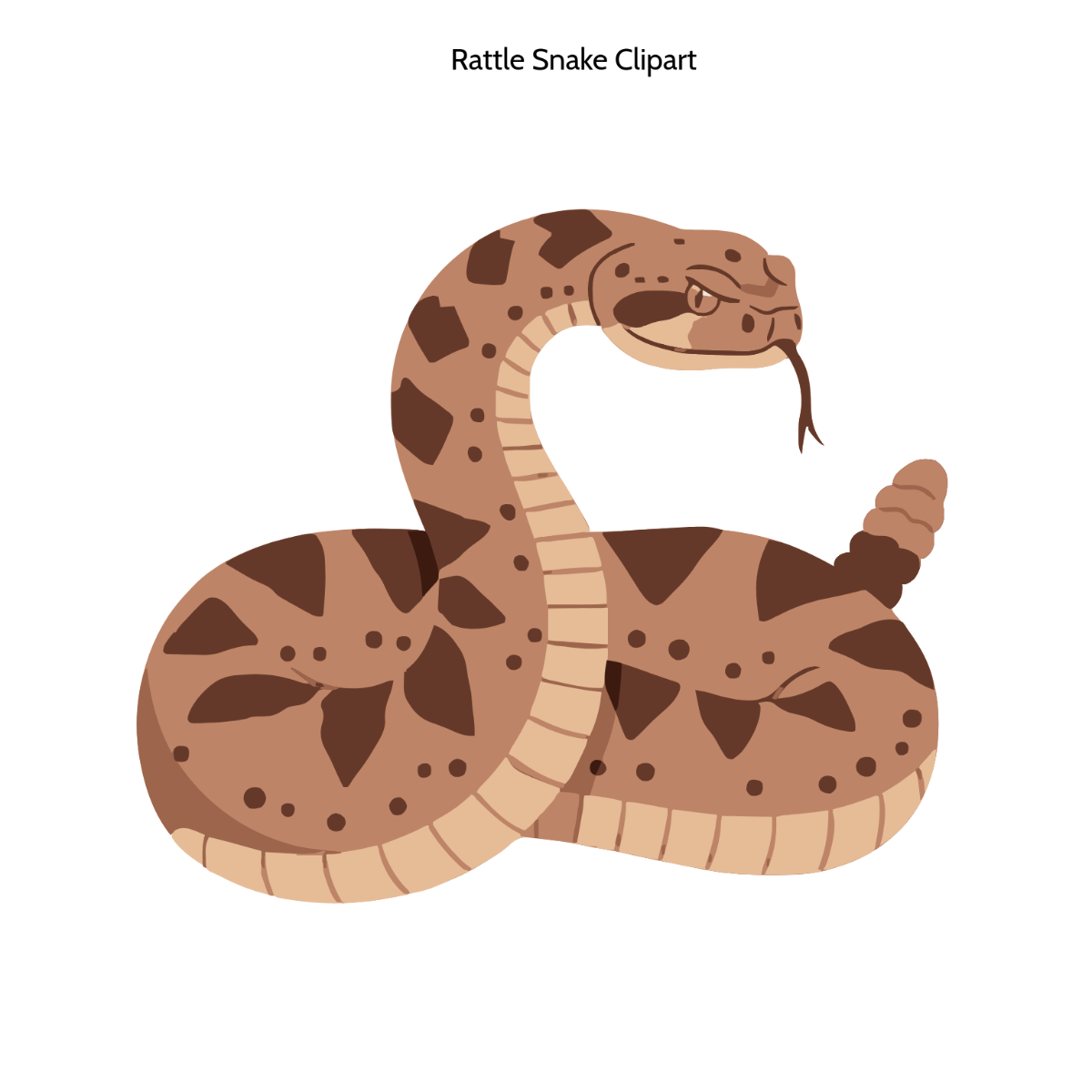 Free Rattle Snake Clipart to Edit Online
