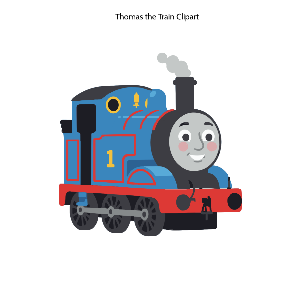 Free Thomas the Train Clipart to Edit Online