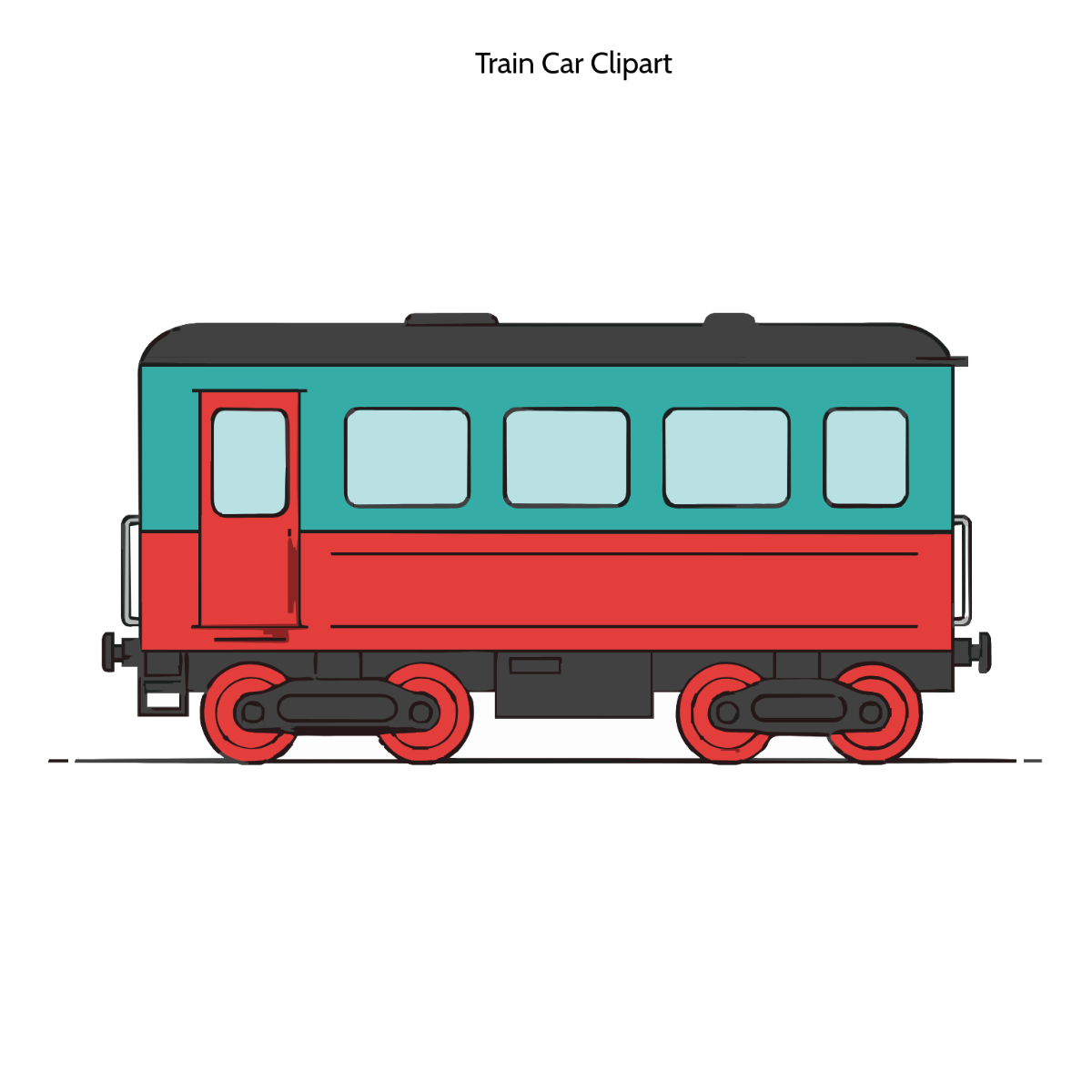 Free Train Car Clipart to Edit Online