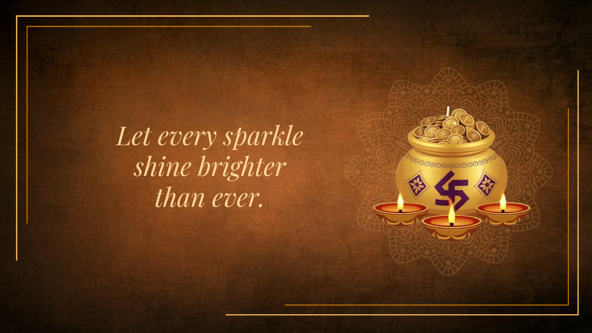 Free Dhanteras Textured Background Template to Edit Online