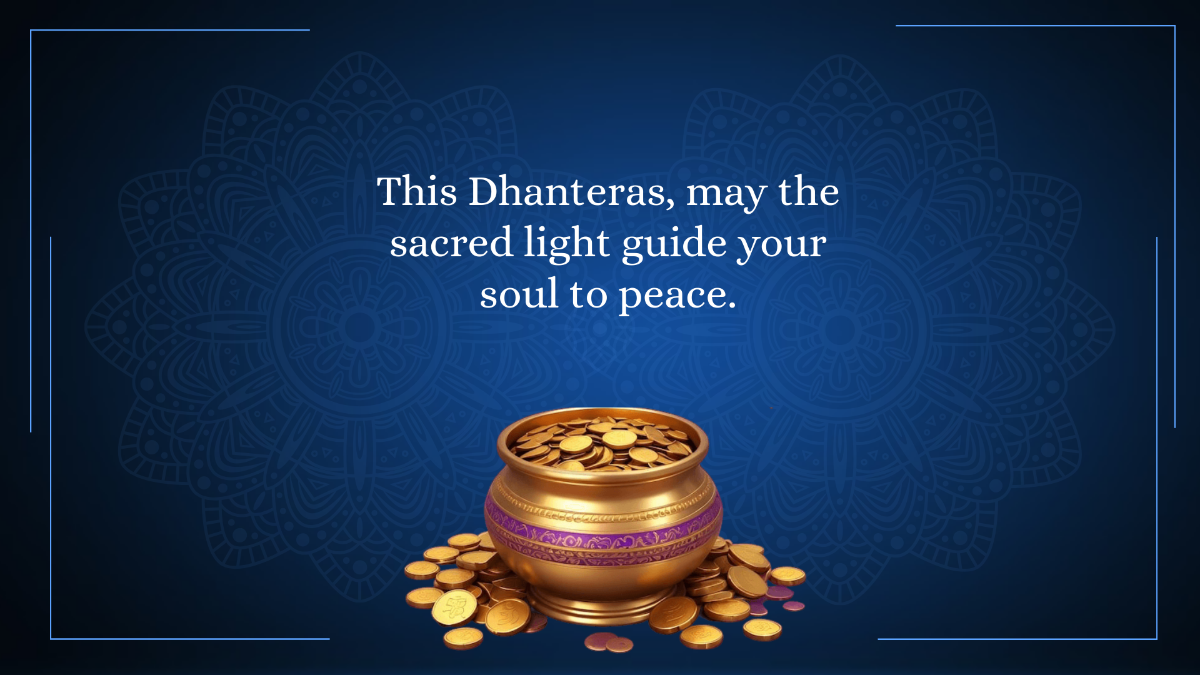 Free Religious Dhanteras Background Template to Edit Online