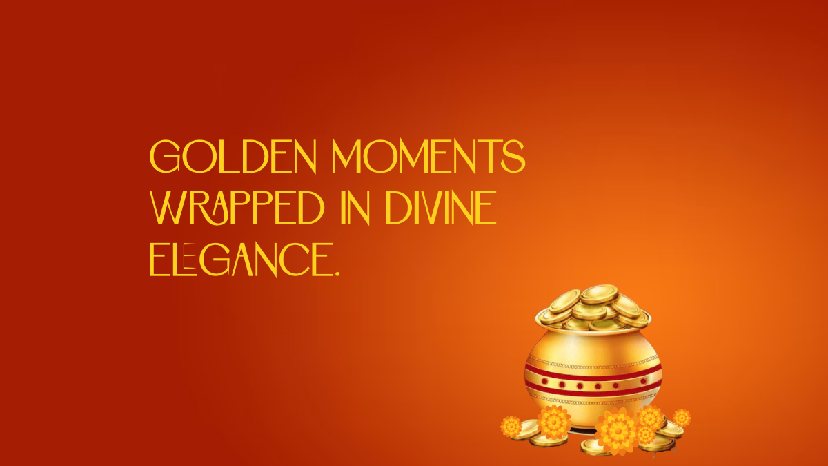 Free Elegant Dhanteras Background Template to Edit Online