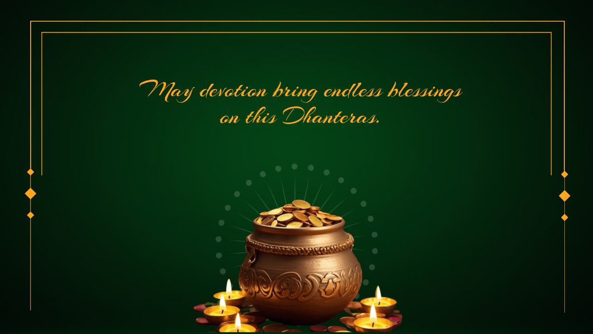Free Minimalist Dhanteras Background Template to Edit Online