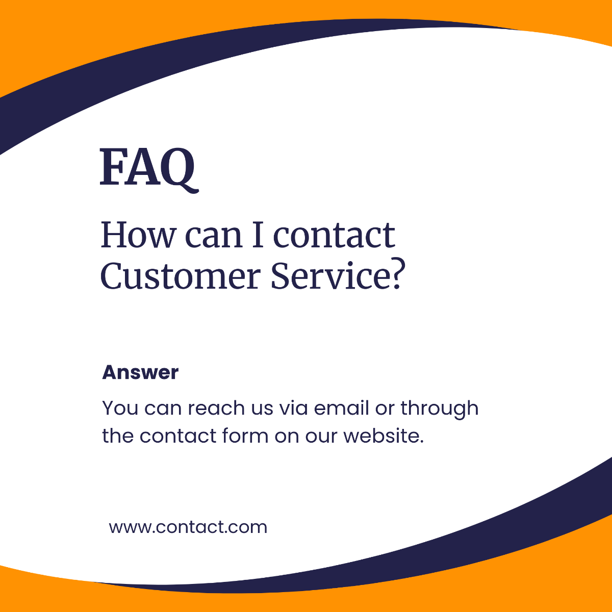 Free Customer Support FAQ Post Template to Edit Online