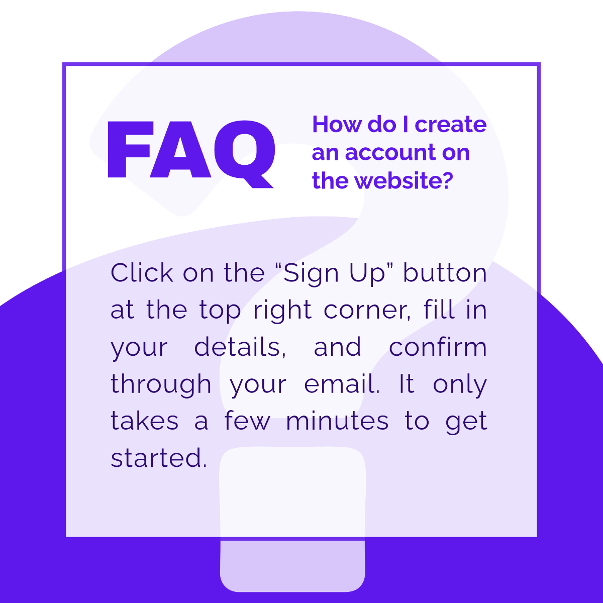 Free Website FAQ Template to Edit Online