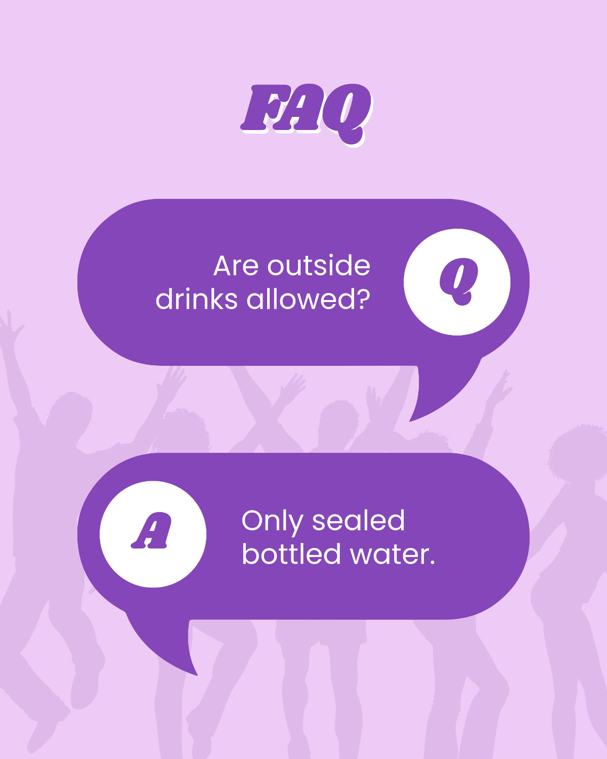 Free Concert FAQ Instagram Post Template to Edit Online