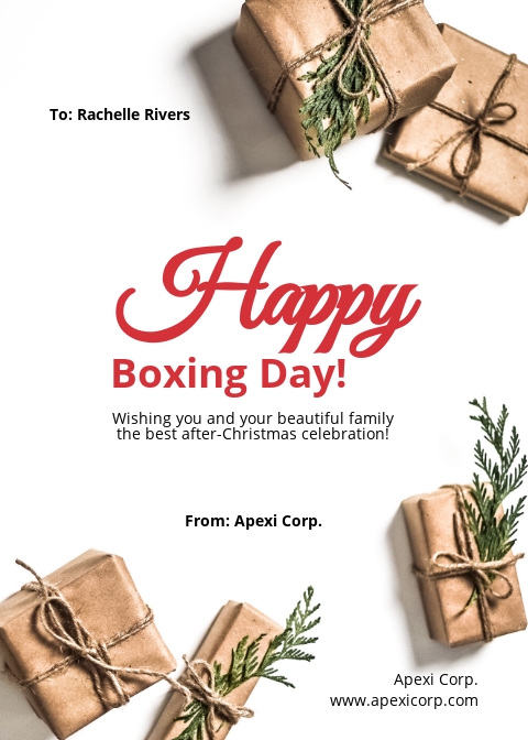 Boxing Day Greeting Card Template.jpe
