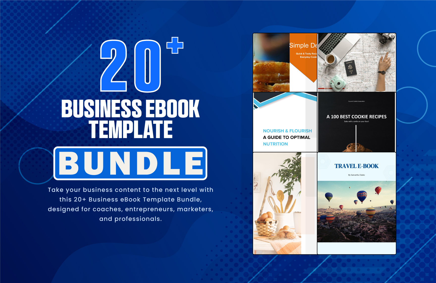 20+ Business eBook Template Bundle