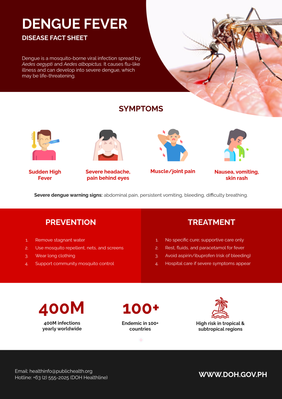Free Disease Fact Sheet Template to Edit Online