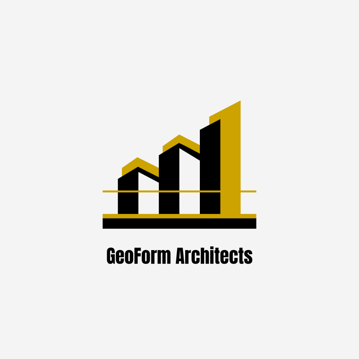 Free Geometric Architecture Logo to Edit Online