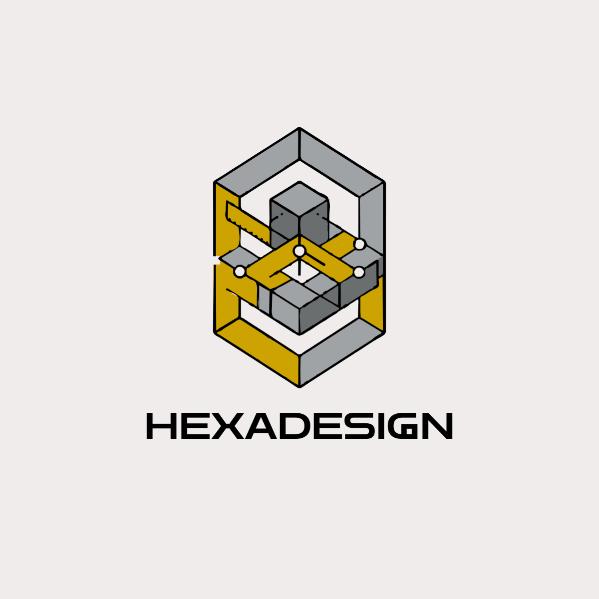 Free Hexagon Architecture Logo to Edit Online