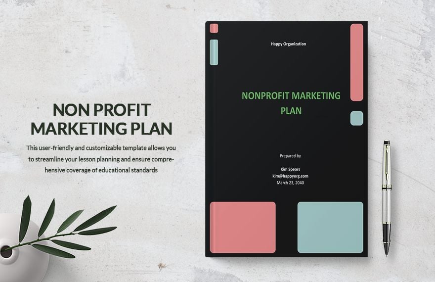 Nonprofit Marketing Plan Template