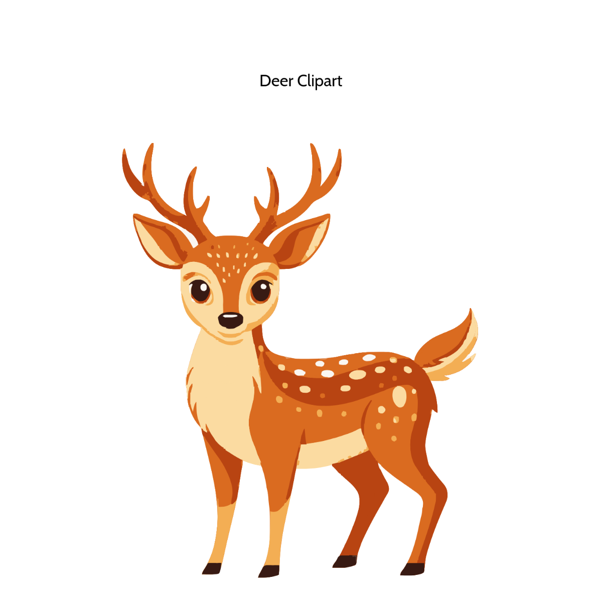 Deer Animal Clipart Deer Animal Clipart