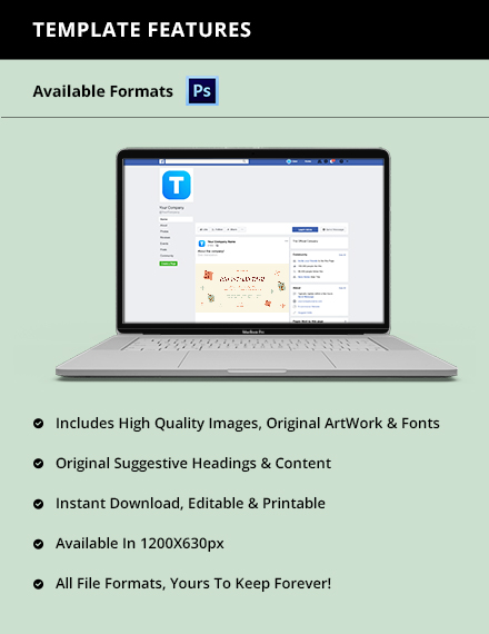 Free Christmas Fair Facebook Post Template to Edit Online