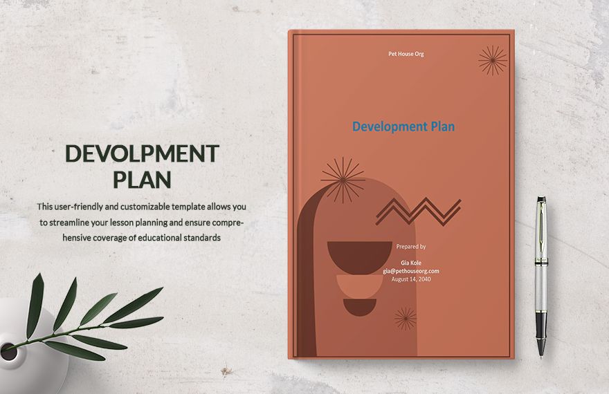 Nonprofit Development Plan Template