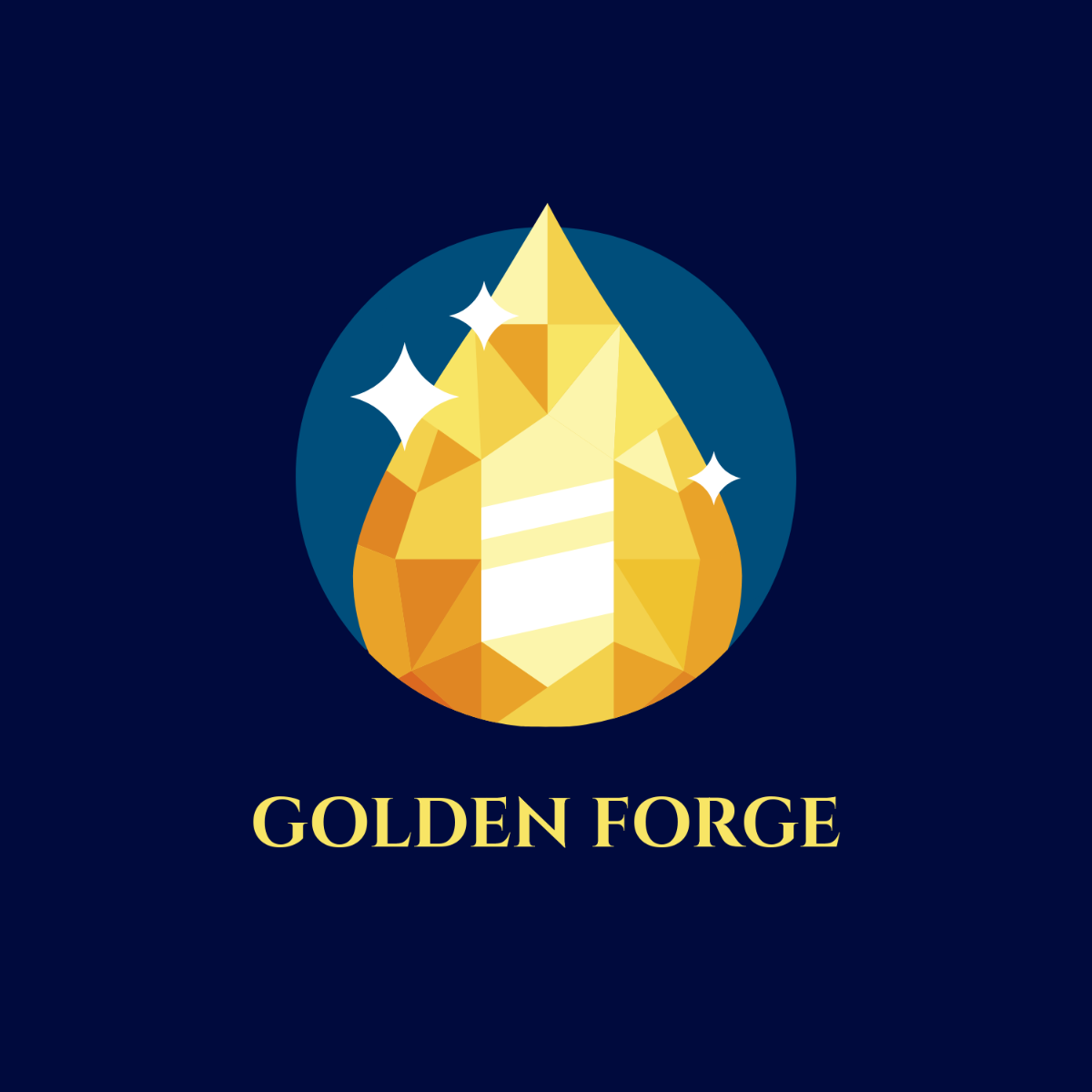 Free Gold 3D Logo to Edit Online