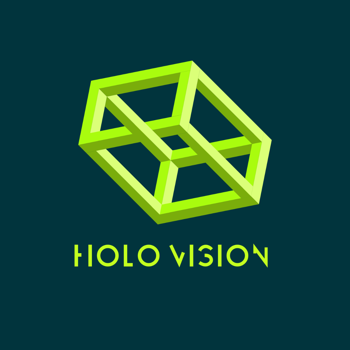 Free Holographic 3D Logo to Edit Online