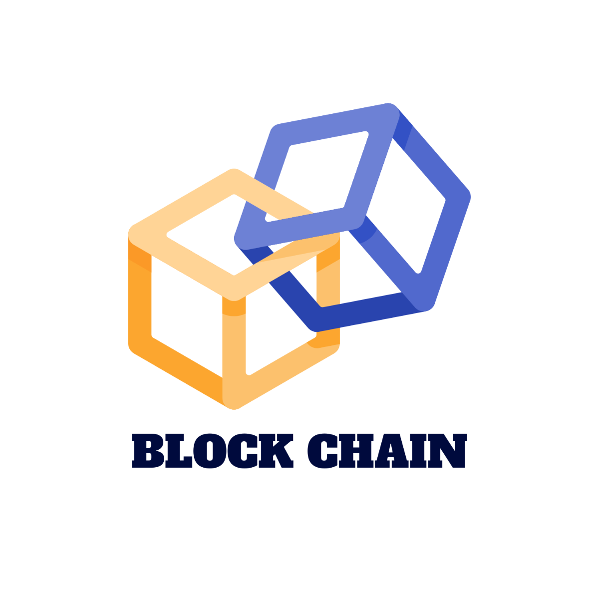 Free Blockchain 3D Logo to Edit Online