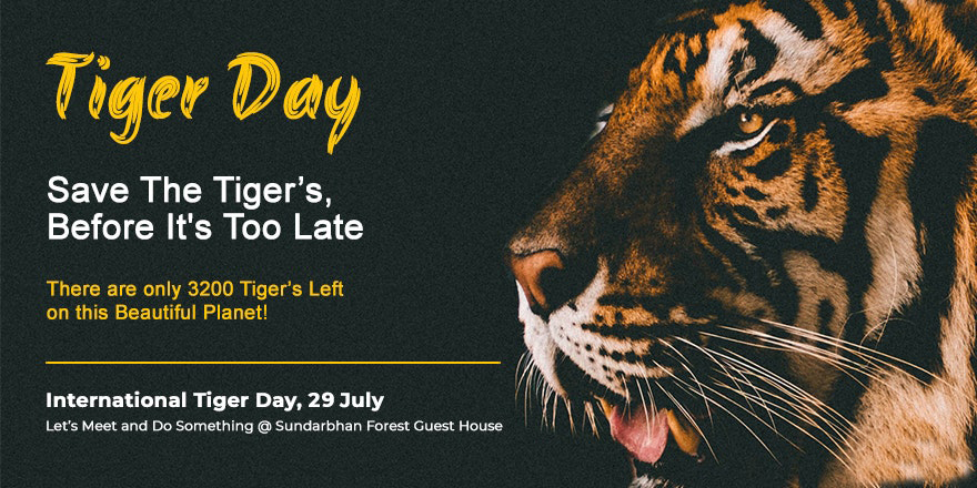 International Tiger Day Facebook Post Template