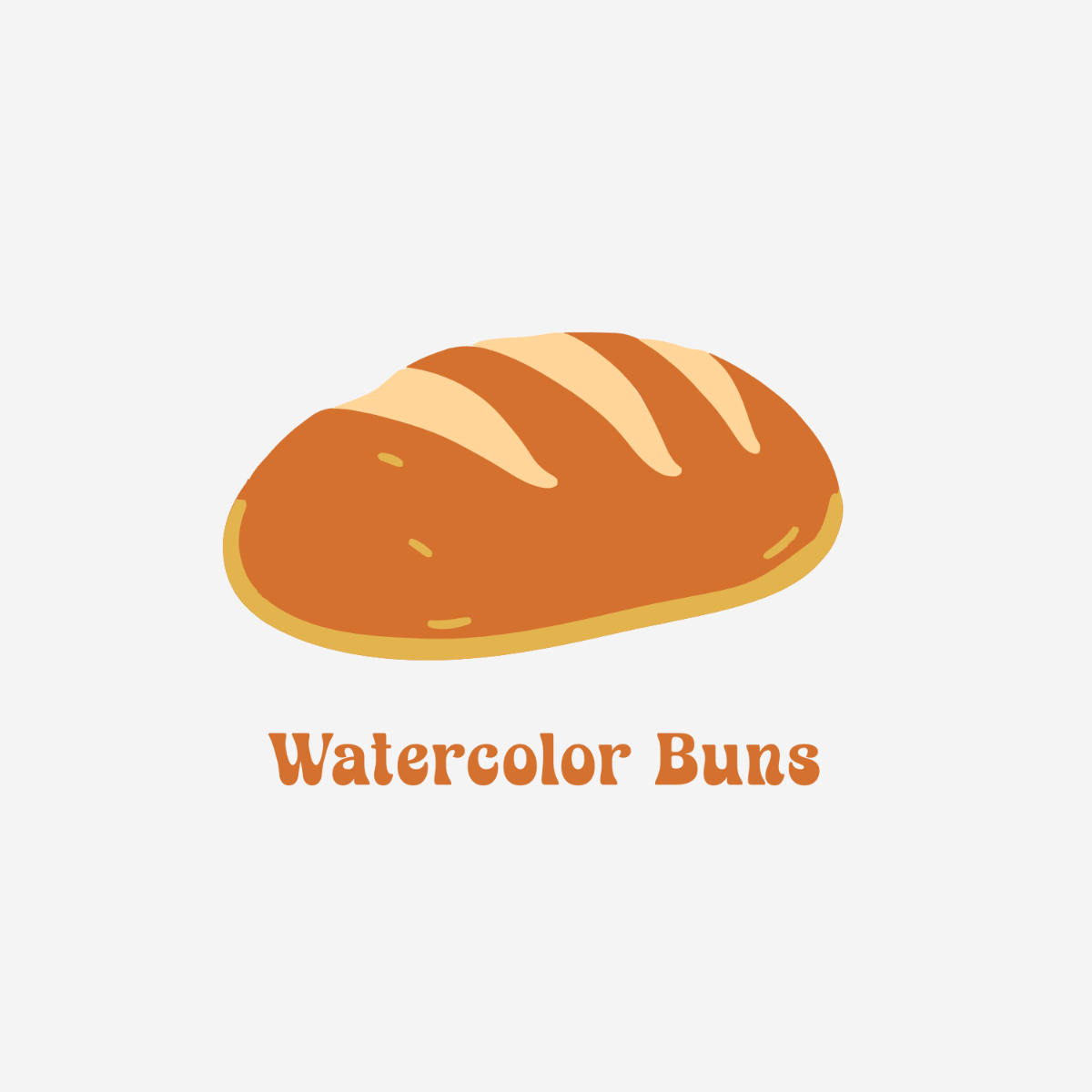 Free Watercolor Bakery Logo to Edit Online