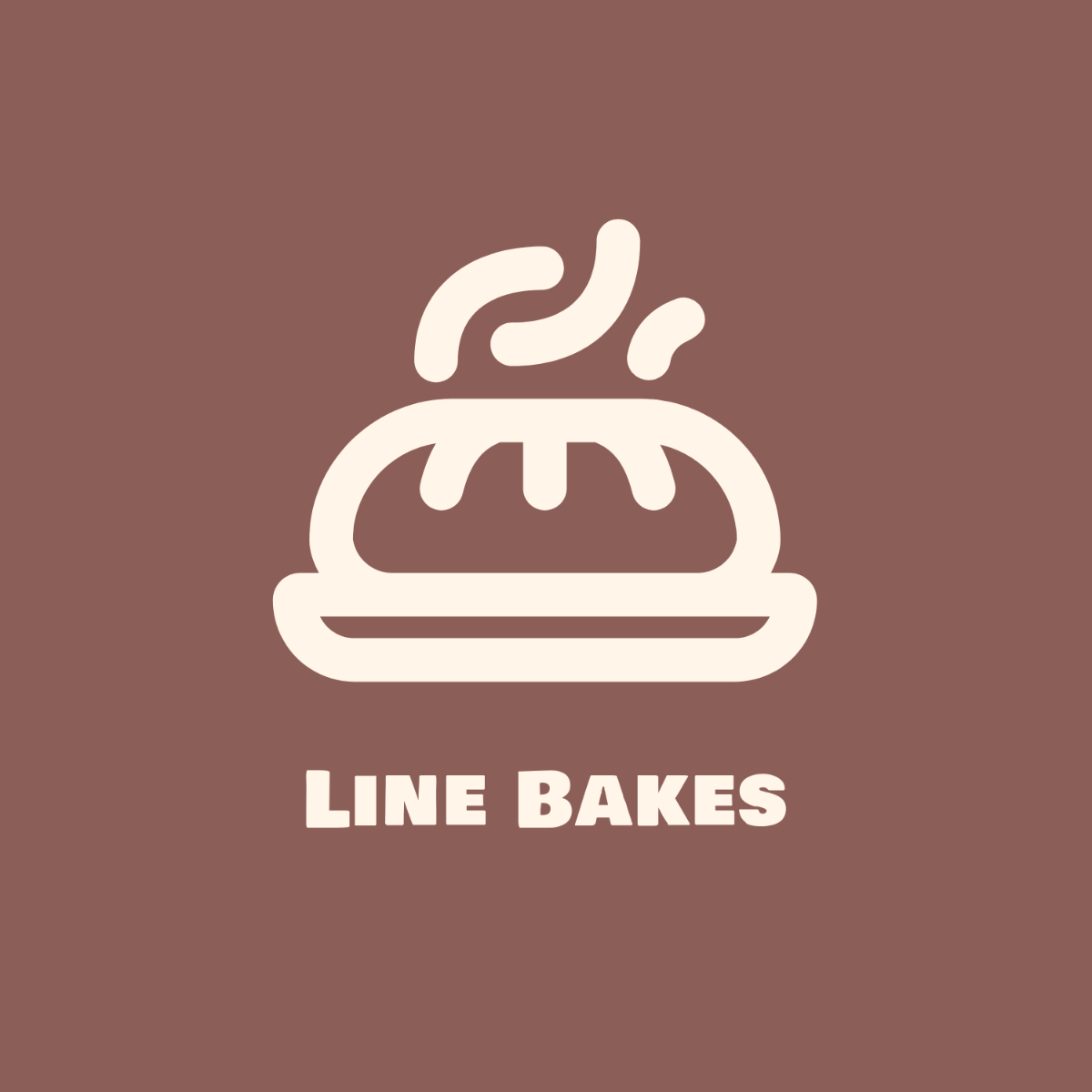 Free Bold Line Bakery Logo to Edit Online