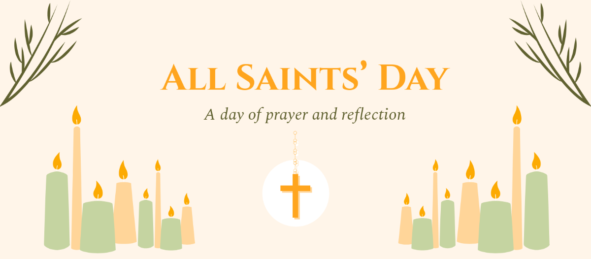 All Saints' Day Facebook Cover