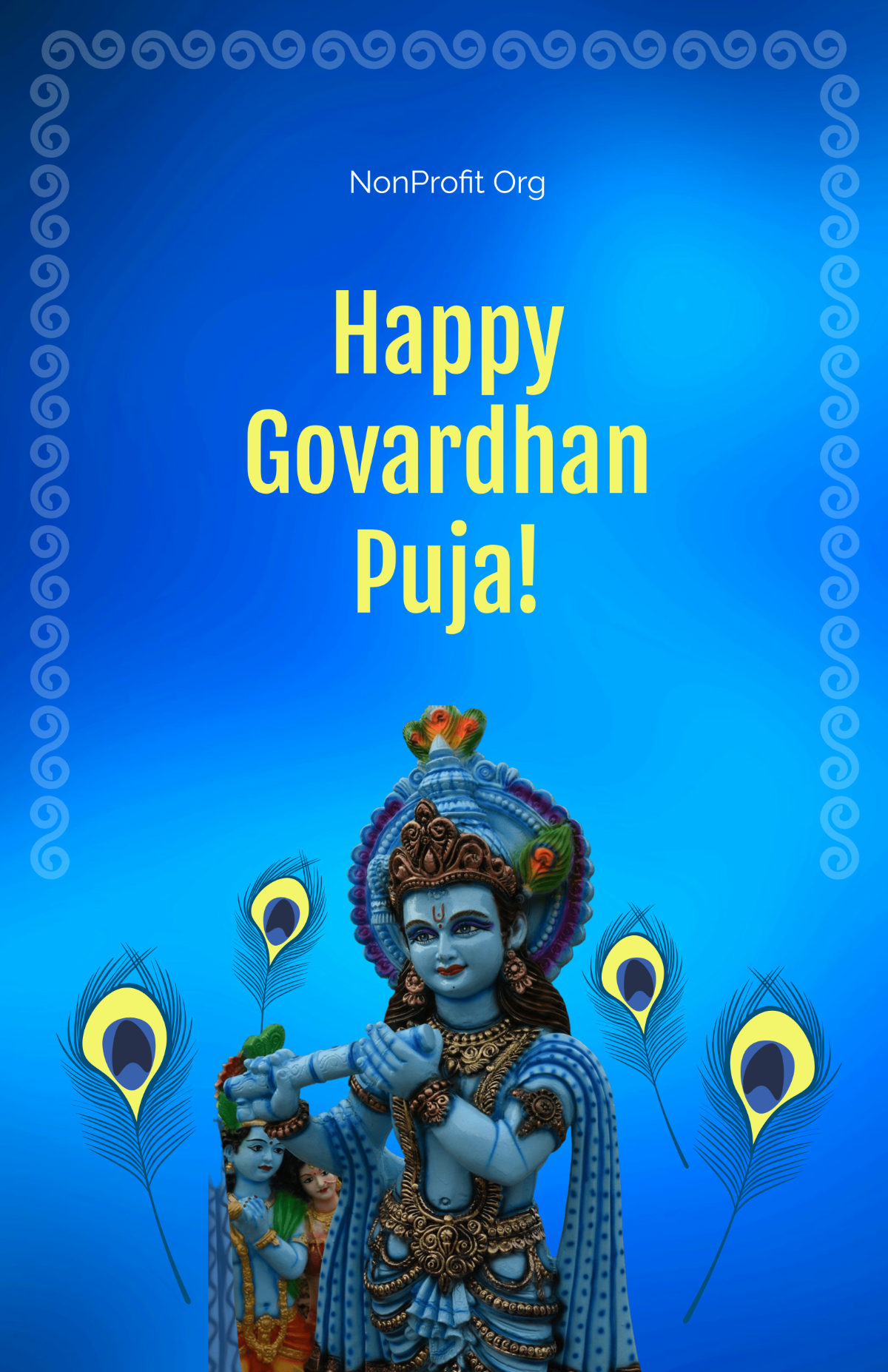 Free Govardhan Puja Template to Edit Online