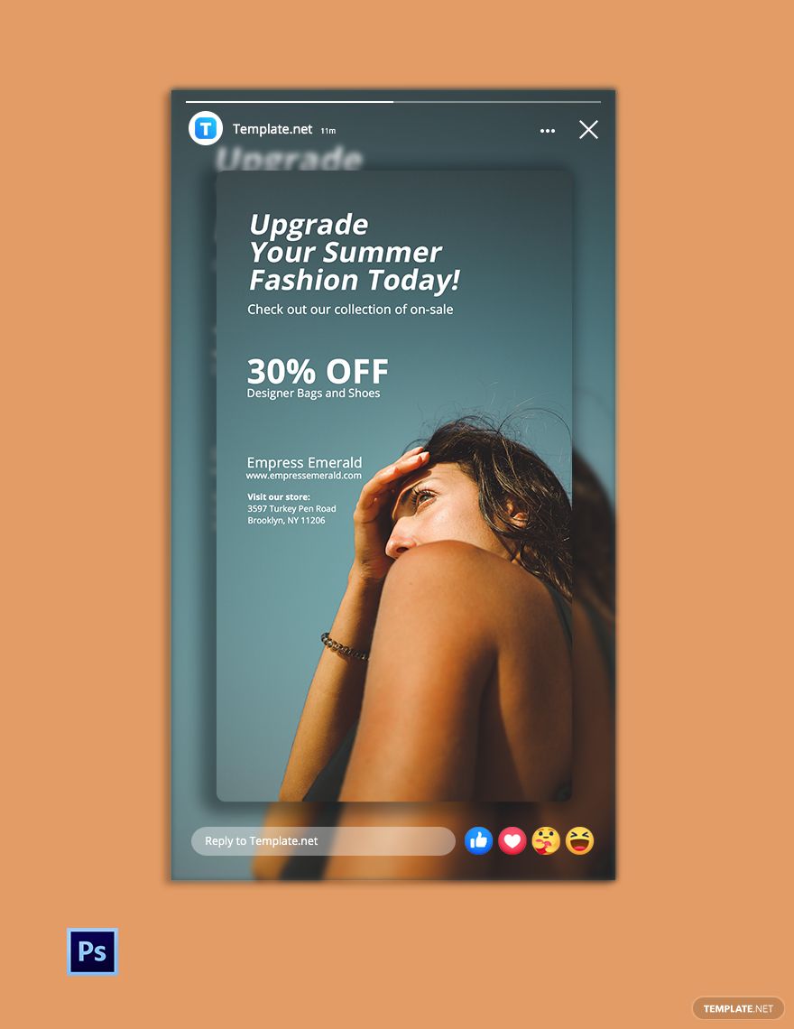 Fashion Sale Facebook Story Template