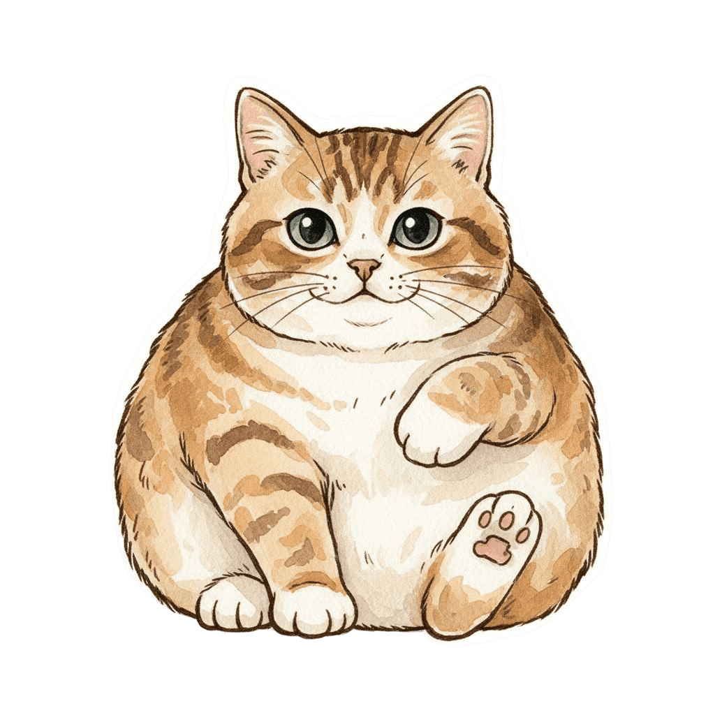 Free Aegean Clipart Watercolor Cat Clipart Template to Edit Online