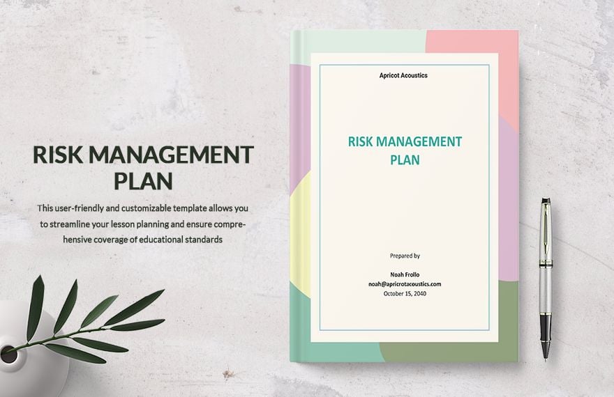 Sample Risk Management Plan Template