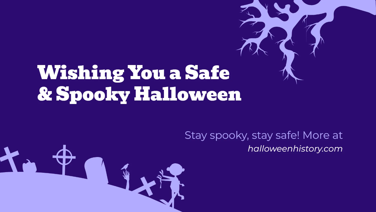 Free Colorful Halloween Presentation Template to Edit Online