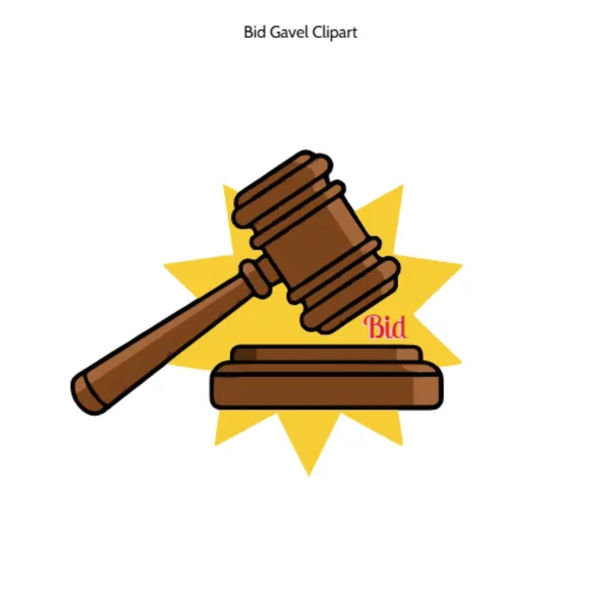 Free Bid Gavel Clipart Template to Edit Online Free Bid Gavel Clipart Template to Edit Online