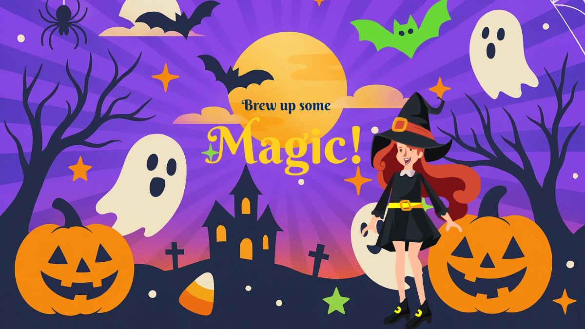 Free Creative Halloween Party Background Template to Edit Online