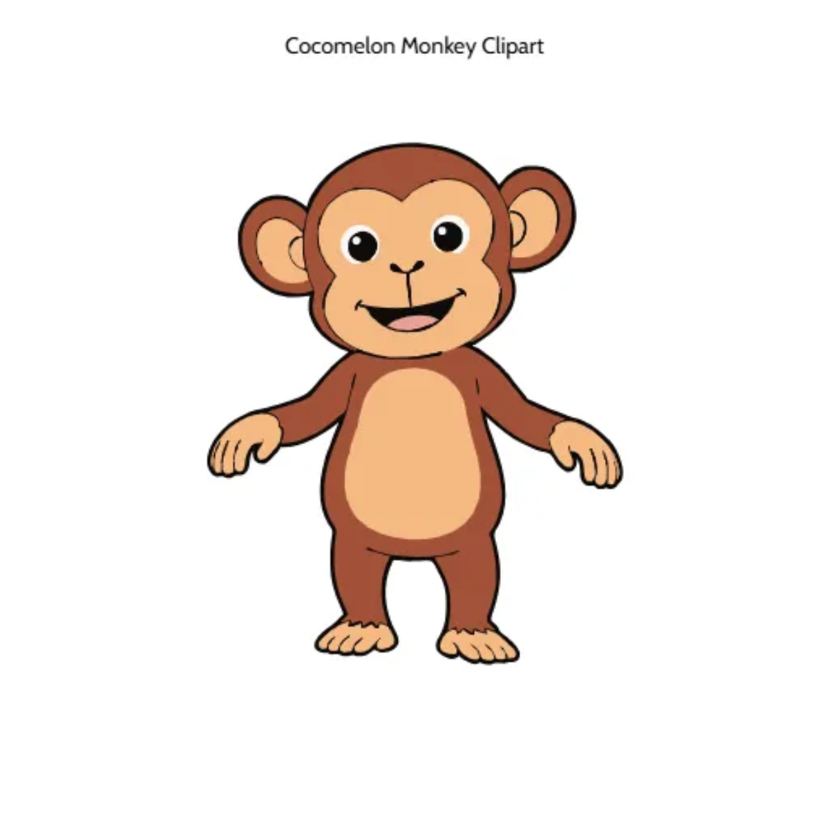 Free Cocomelon Monkey 3D Clipart (PNG, SVG) to Edit Online