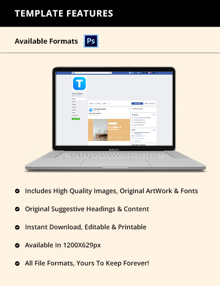 Free Sample Real Estate Facebook Post Template to Edit Online