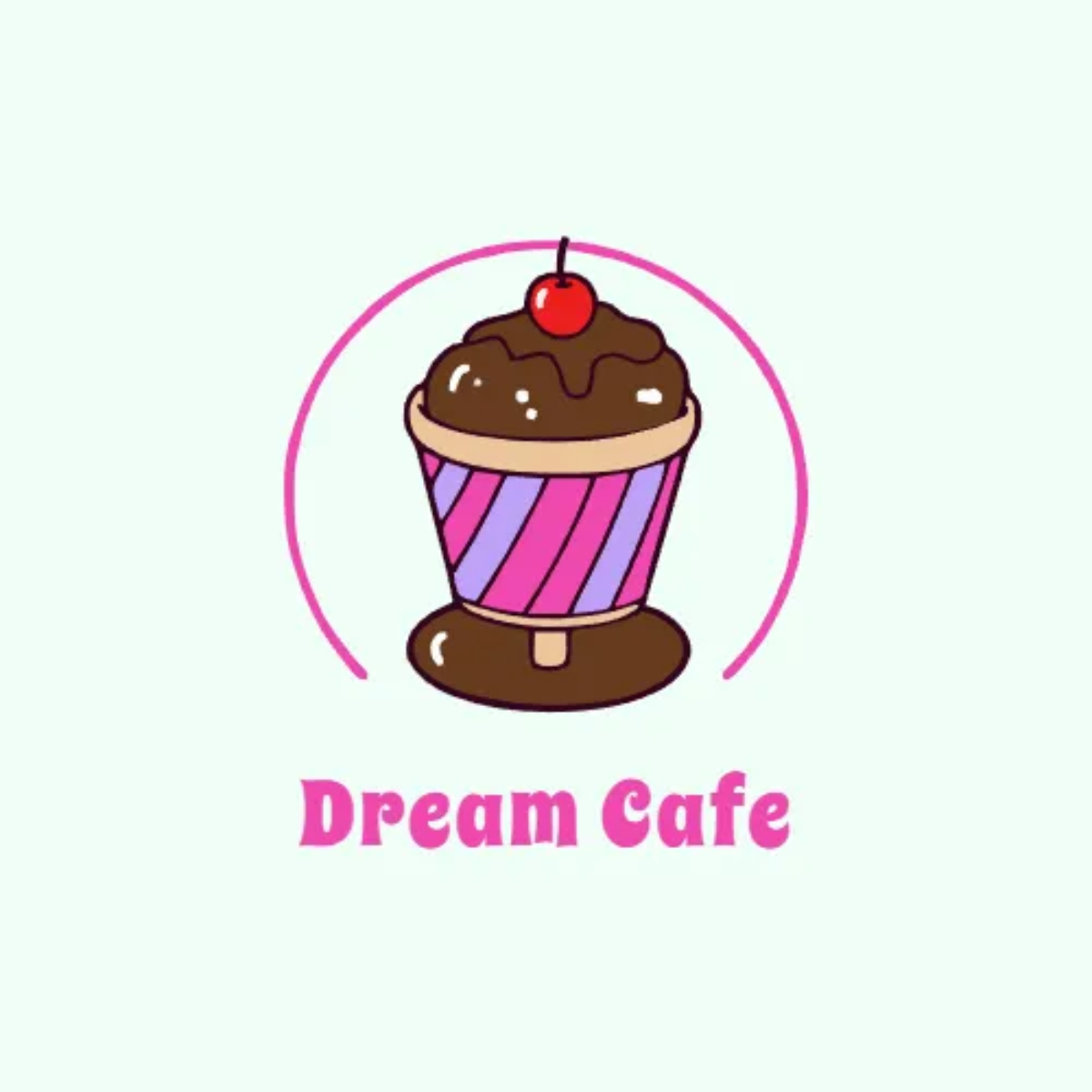 Free Whimsical Cafe Logo to Edit Online