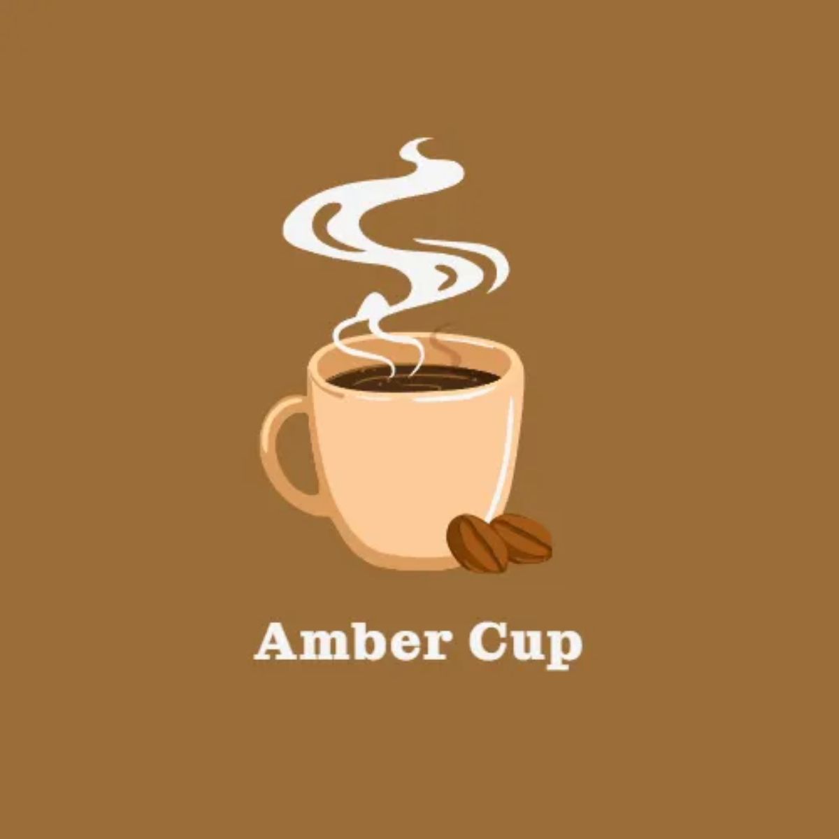 Free Warm Tone Cafe Logo to Edit Online