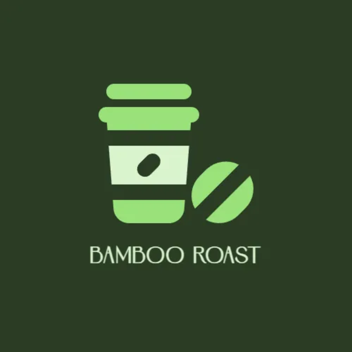 Free Bamboo Cafe Logo Template to Edit Online