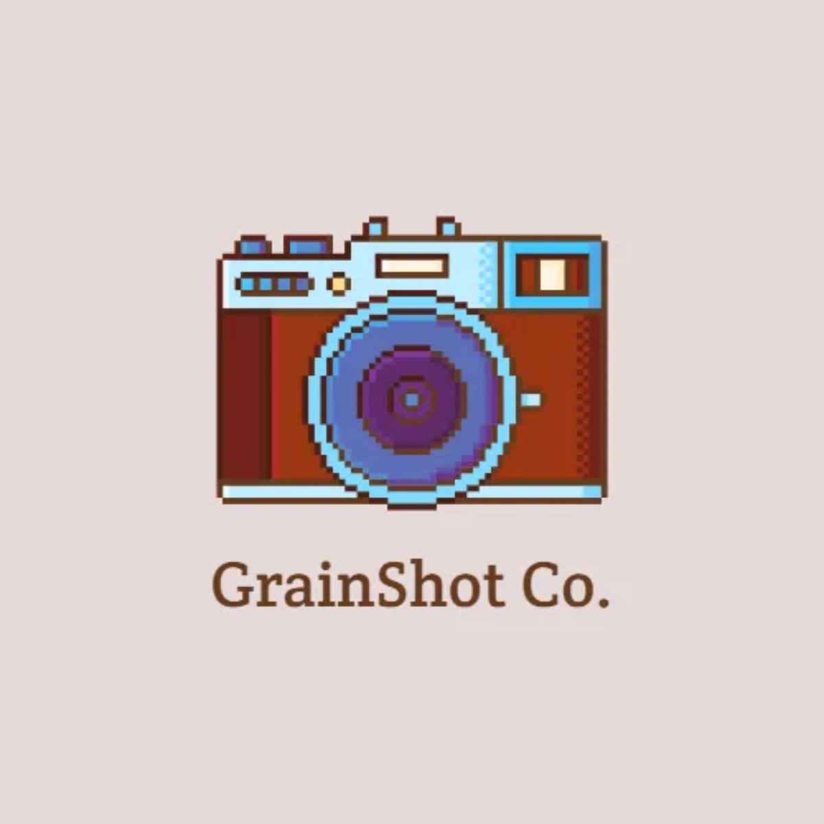 Free Textured Camera Logo to Edit Online
